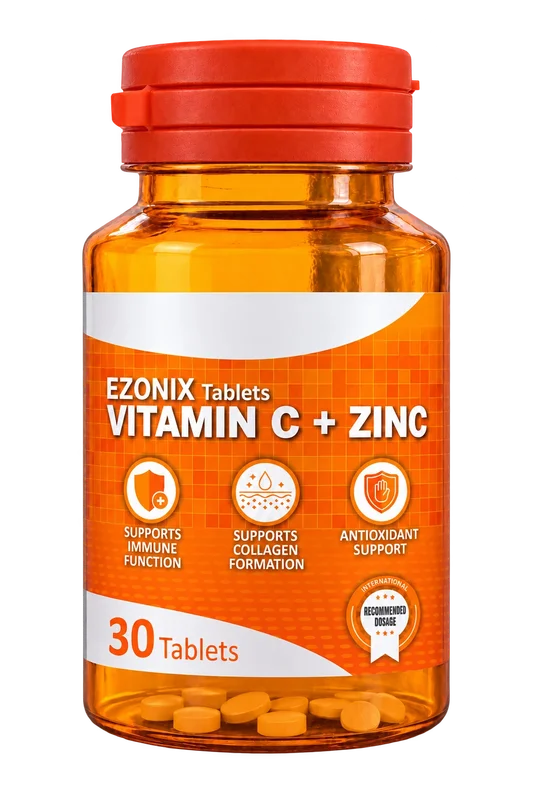 EZONIX - Vitamin C 500mg + Zinc 15mg