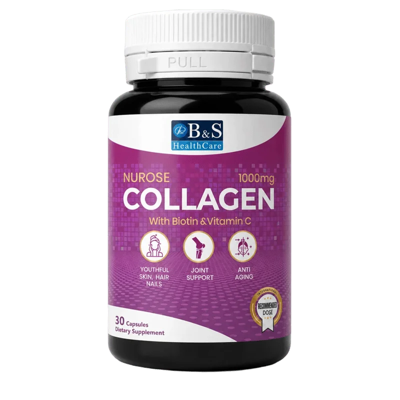 NUROSE - Collagen 1000mg + Biotin 2500mcg + Vitamin C